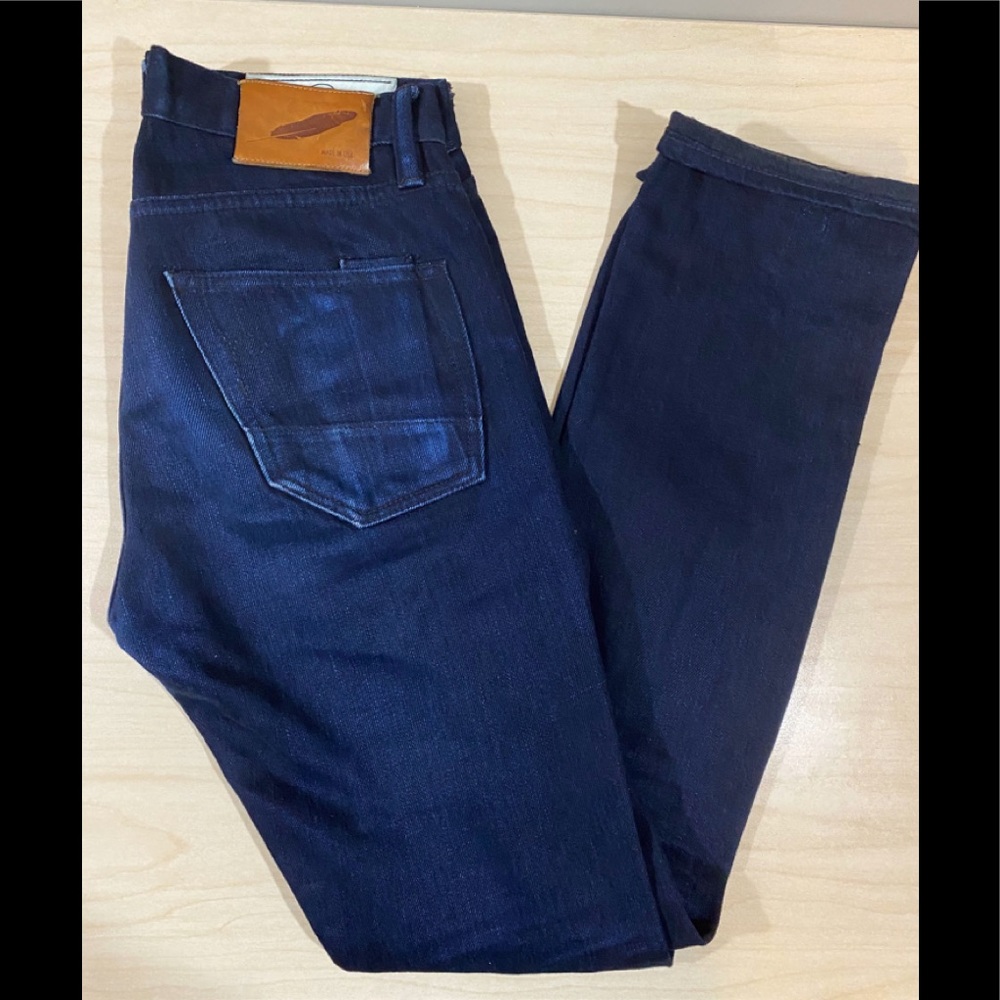 ROGUE TERRITORY Slim Straight Denim Men’s Jeans - Picture 4 of 8